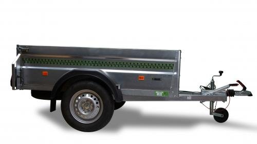 Remolque de Carga Galvanizado Serie 2000 1600 x 1020 x 440 mm | 500 Kg