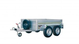 Remolque de Carga Galvanizado Serie 2000 2050 x 1360 x 440 mm | 750 kg