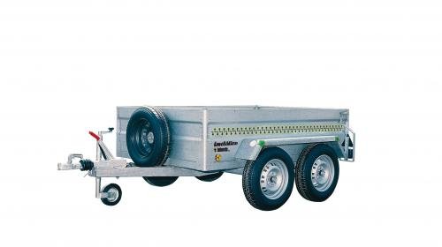 Remolque de Carga Galvanizado Serie 2000 2050 x 1360 x 440 mm | 750 kg