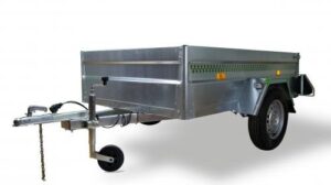 Remolque de Carga Galvanizado Serie 2000 2050 x 1360 x 440 mm | 750 kg
