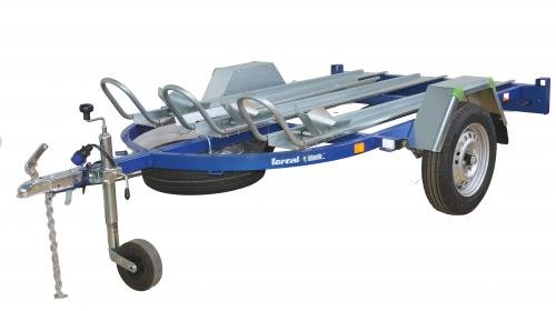 Remolque para Motos Pintado Serie Moto-Quad 3000 x 1590 mm | 500 Kg