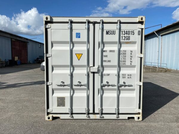 Container 10 pies Blanco Crema RAL 9001 - Depósito Externo