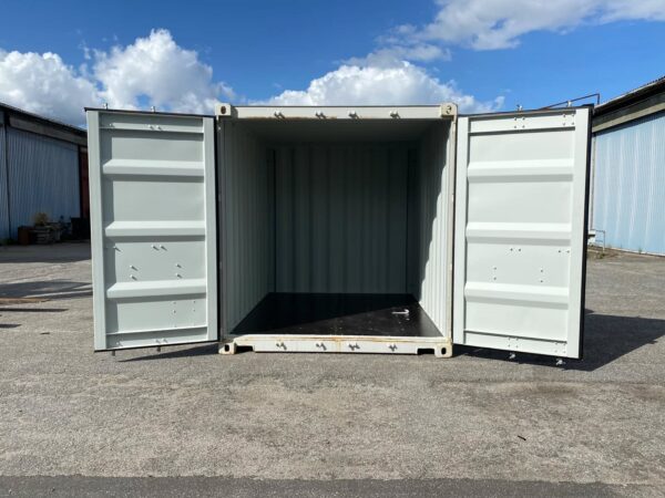 Container 10 pies Blanco Crema RAL 9001 - Depósito Externo