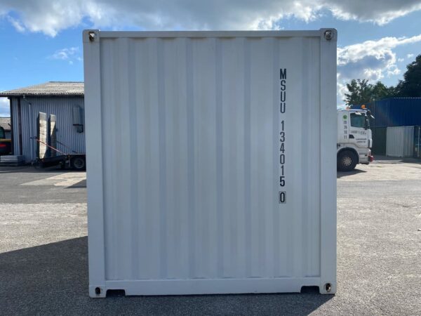 Container 10 pies Blanco Crema RAL 9001 - Depósito Externo