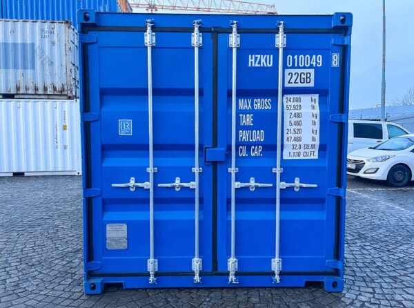 Container de Almacenamiento 10 pies - Azul Claro RAL 5012