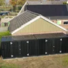container-desmontavel-padrao-8x2m-preto-ral-9005_1 Container Desmontable Padrão 8x2m Negro RAL 9005