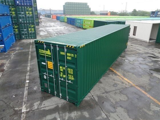 Container High Cube 40 pies - Depósito de Grande Capacidad