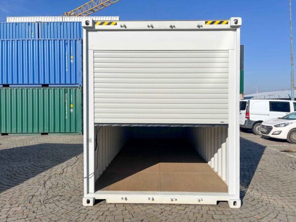 Container High Cube 6 metros con Puertas de Enrolar