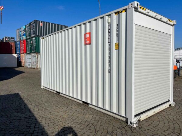 Container High Cube 6 metros con Puertas de Enrolar