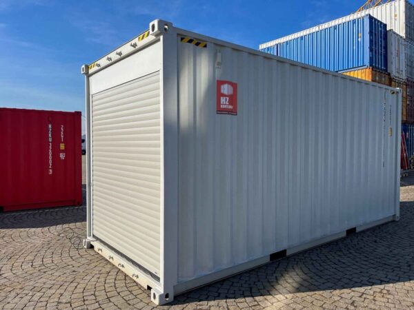 Container High Cube 6 metros con Puertas de Enrolar