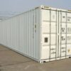 Container Marítimo 40 pies High Cube Blanco RAL 9010