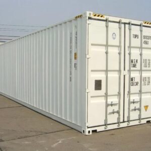 Container Marítimo 40 pies High Cube Blanco RAL 9010