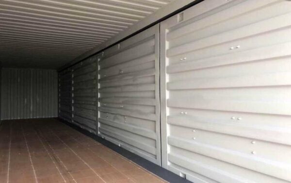 Container Marítimo 40 pies High Cube Blanco RAL 9010