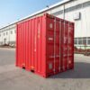 Container One-Way 10' HC Rojo RAL 3020 - Alta Calidad