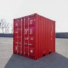 Container One-Way 10' HC Rojo RAL 3020 - Alta Calidad