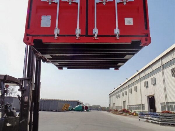 Container One-Way 10' HC Rojo RAL 3020 - Alta Calidad