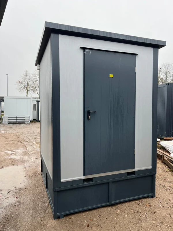Container Sanitario 2x2m con Ducha y Depósito de Agua