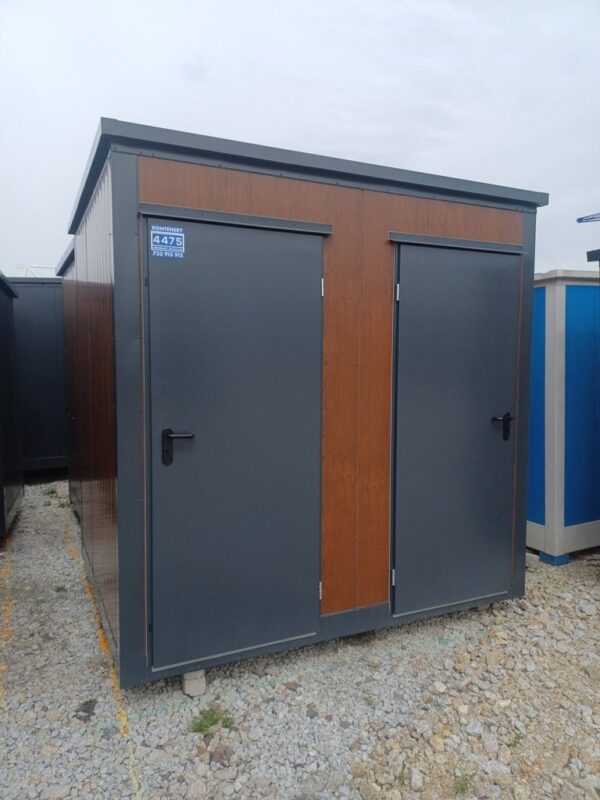 Container Sanitario Duplo 2 Cabina - WC y Ducha
