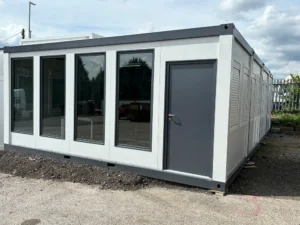 Oficina Modular Portátil 4 Módulos 6×9,72m - 58m²