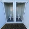 Módulo Sanitario Duplo WC - 2 Cabina Independentes