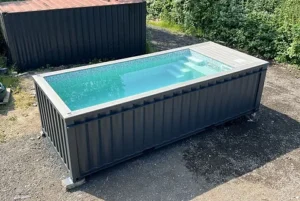 Piscina Container 20 pies con Jato de Natación Contracorriente