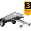 Remolque Basculante Garden Trailer 264 KIPP con Lona Plana